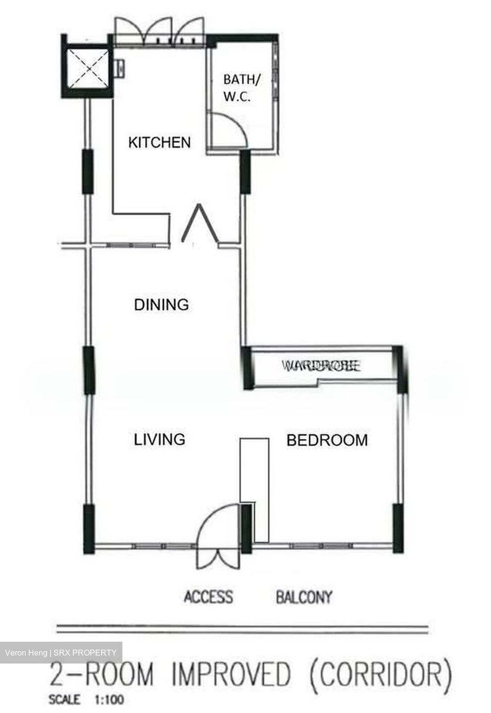Saint George's Lane (Kallang/Whampoa), HDB 2 Rooms #604334791